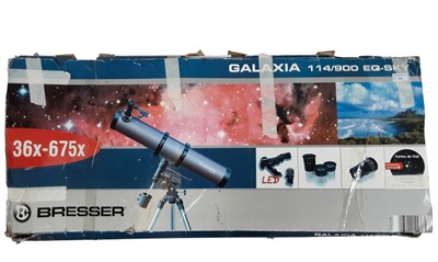 Lot 504 - BRESSER GALAXIA 114/900 EQ-SKY TELESCOPE