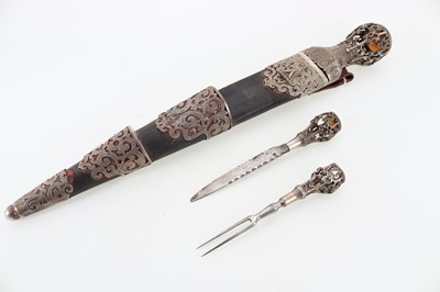 Lot 1238 - SCOTTISH OFFICER'S DIRK