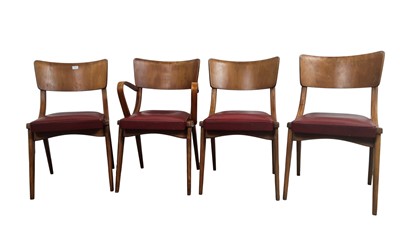 Lot 237 - SET OF FOUR ELM DINING CHAIRS