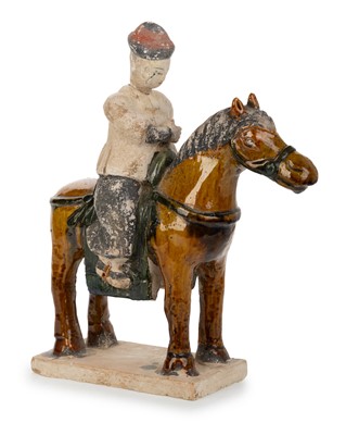 Lot 879 - CHINESE TANG STYLE FIGURE