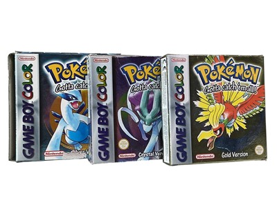 Lot 342 - POKÉMON GAME BOY GAMES
