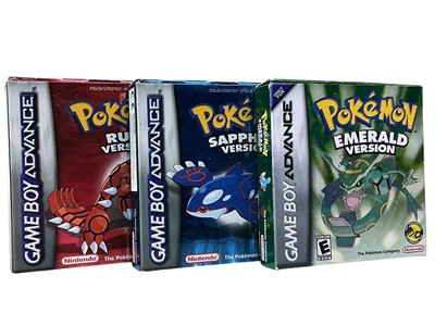 Lot 343 - POKÉMON GAMEBOY GAMES