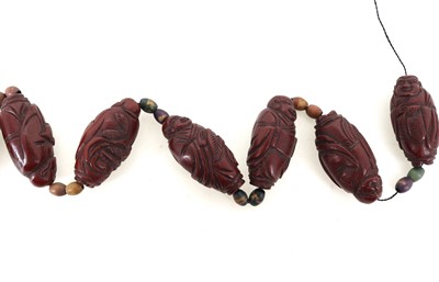 Lot 884 - COLLECTION OF CARVED CHINESE NUTS