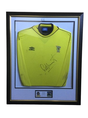 Lot 1794 - SCOTTISH F.A. MATCH WORN GOALKEEPER JERSEY