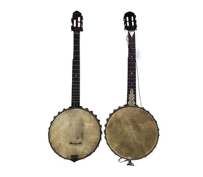 Lot 579 - TWO VINTAGE BANJOS