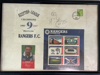 Lot 580 - COLLECTION OF FOOTBALL MEMORABILIA