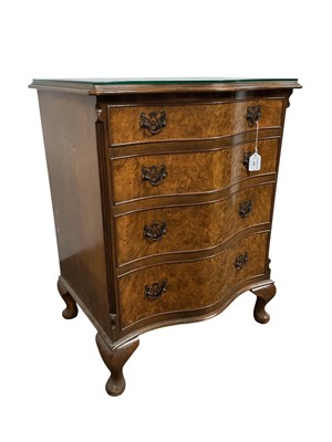 Lot 600 - REPRODUCTION WALNUT CHEST