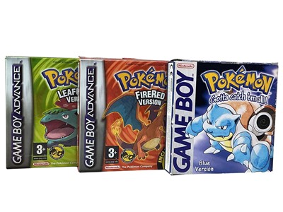 Lot 344 - POKÉMON GAMEBOY GAMES