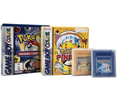 Lot 345 - POKÉMON GAMEBOY GAMES