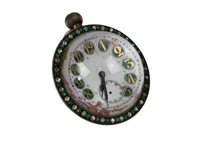 Lot 680 - DESKTOP EIGHT DAY BALL CLOCK