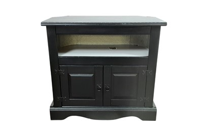 Lot 254 - MODERN PAINTED WOOD CABINET