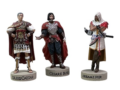 Lot 257 - COLLECTION OF ASSASSIN'S CREED CAST RESIN FIGURES