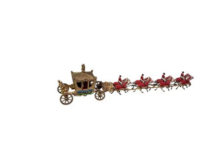 Lot 615 - JOHN HILL & CO CORONATION PROCESSION MODEL