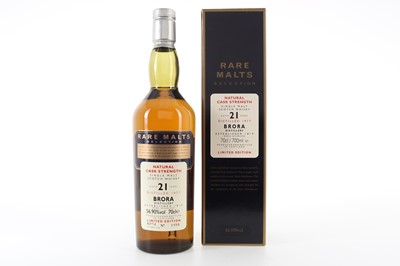Lot 165 - BRORA 1977 21 YEAR OLD RARE MALTS