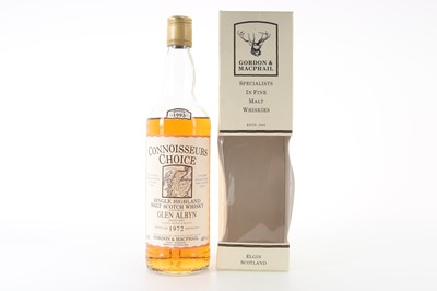 Lot 167 - GLEN ALBYN 1972 GORDON & MACPHAIL CONNOISSUERS CHOICE