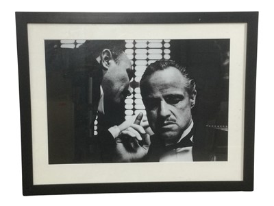 Lot 505 - THE GODFATHER MOVIE INTEREST: TWO PRINTS AND A BOOK
