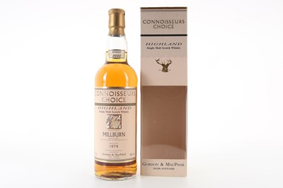 Lot MILLBURN 1974 GORDON & MACPHAIL CONNOISSEURS CHOICE