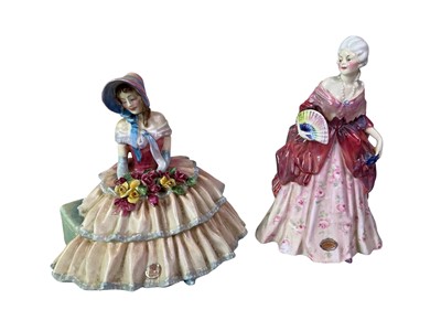 Lot 625 - TWO ROYAL DOULTON FIGURES