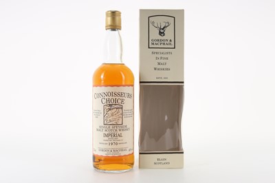 Lot 186 - IMPERIAL 1970 GORDON & MACPHAIL CONNOISSEURS CHOICE 75CL