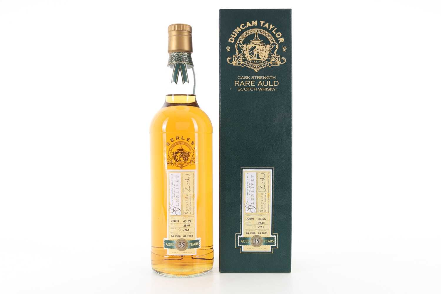 Lot 194 - GLENLIVET 1968 35 YEAR OLD DUNCAN TAYLOR