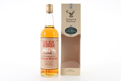 Lot 196 - GLEN MHOR 15 YEAR OLD GORDON & MACPHAIL