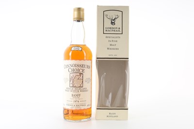 Lot 200 - BANFF 1974 GORDON & MACPHAIL CONNOISSEURS CHOICE