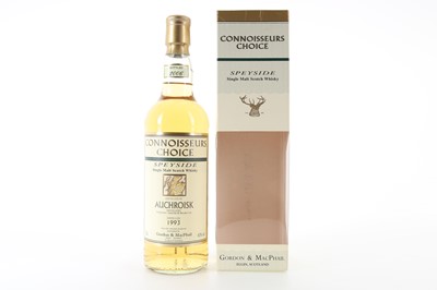 Lot 201 - AUCHROISK 1993 GORDON & MACPHAIL CONNOISSEURS CHOICE