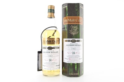 Lot 205 - LINLITHGOW (ST MAGDALENE) 1982 24 YEAR OLD DOUGLAS LAING OLD MALT CASK