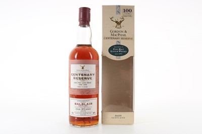 Lot 210 - BALBLAIR 1973 GORDON & MACPHAIL CENTENARY RESERVE