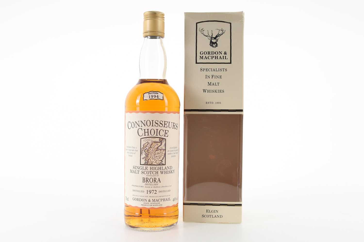 Lot 212 - BRORA 1972 GORDON & MACPHAIL CONNOISSEURS CHOICE