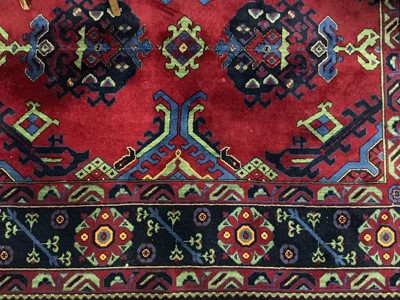Lot 693 - LARGE AFGHAN STYLE CARPET