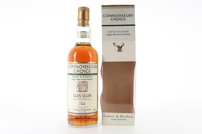Lot GLEN ELGIN 1968 GORDON & MACPHAIL CONNOISSEURS CHOICE