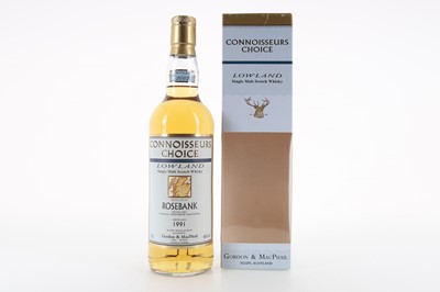 Lot 228 - ROSEBANK 1991 GORDON & MACPHAIL CONNOISSEURS CHOICE