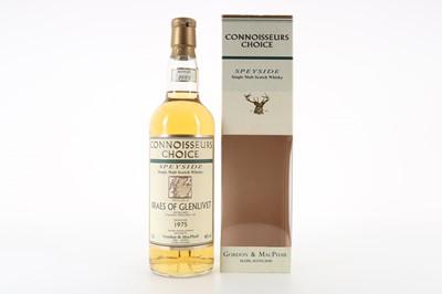 Lot 245 - BRAES OF GLENLIVET 1975 GORDON & MACPHAIL CONNOISSEURS CHOICE