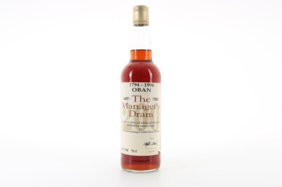 Lot 249 - OBAN 16 YEAR OLD MANAGER'S DRAM 200TH ANNIVERSARY