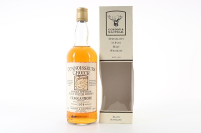 Lot 250 - CRAGGANMORE 1974 GORDON & MACPHAIL CONNOISSEURS CHOICE 75CL