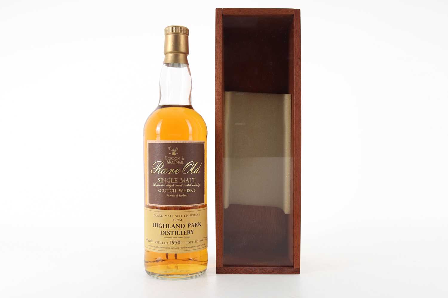 Lot 255 - HIGHLAND PARK 1970 GORDON & MACPHAIL RARE OLD