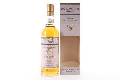 Lot 256 - PORT ELLEN 1981 GORDON & MACPHAIL CONNOISSEURS CHOICE
