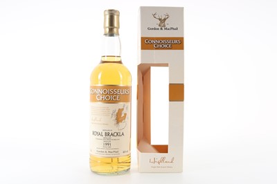 Lot 257 - ROYAL BRACKLA 1991 GORDON & MACPHAIL CONNOISSEURS CHOICE