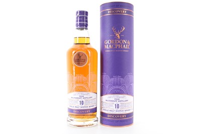 Lot 264 - MILTONDUFF 10 YEAR OLD GORDON & MACPHAIL DISCOVERY