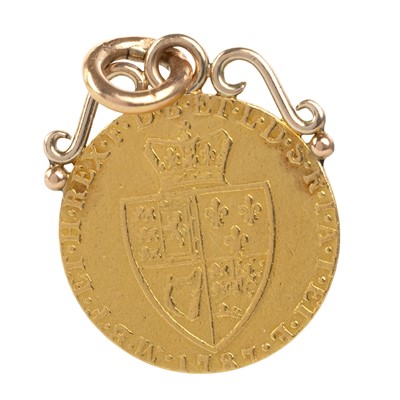 Lot 61 - GEORGE III GOLD SPADE GUINEA
