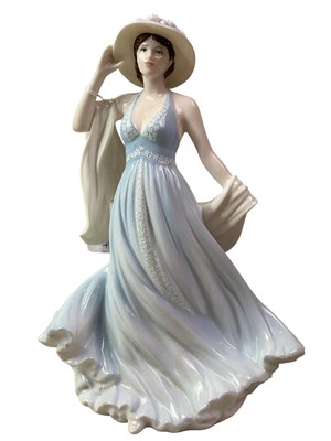 Lot 712 - COALPORT FIGURE OF ISABEL
