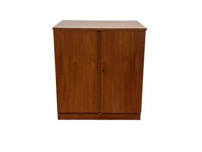 Lot 753 - TEAK SIDE CABINET