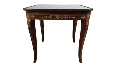 Lot 759 - REPRODUCTION GAMES / CENTRE TABLE