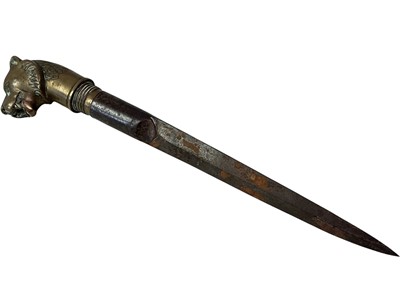 Lot 815 - VICTORIAN AND LATER DAGGER