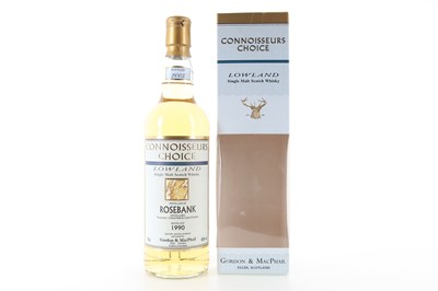 Lot 303 - ROSEBANK 1990 GORDON & MACPHAIL CONNOISSEURS CHOICE