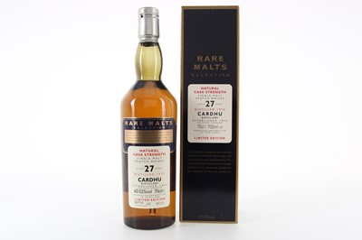 Lot 310 - CARDHU 1973 27 YEAR OLD RARE MALTS