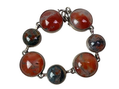 Lot 814 - GROUP OF SILVER AND OTHER JEWELLERY