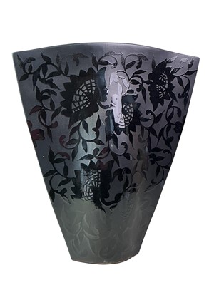 Lot 817 - GROUP OF FIVE CONTEMPORARY VASES