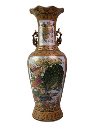 Lot 818 - TWO LARGE CHINESE VASES